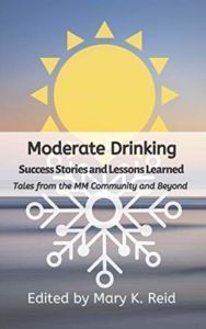 Moderate Drinking Book cover with stylized image of sun and snowflake