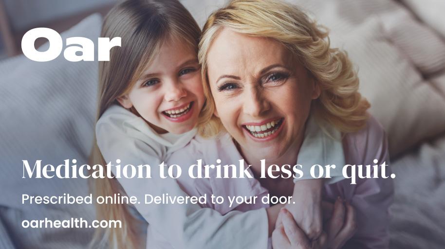 Oar Health: Medication to drink less or quite. Prescribed online. Delivered to your door.