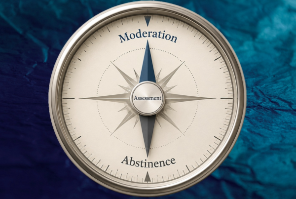 is moderate drinking possible image of a compass