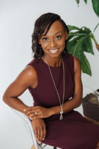 Dr. Calvina Ellerbe, an award-winning educator, TEDx Speaker, and writer.